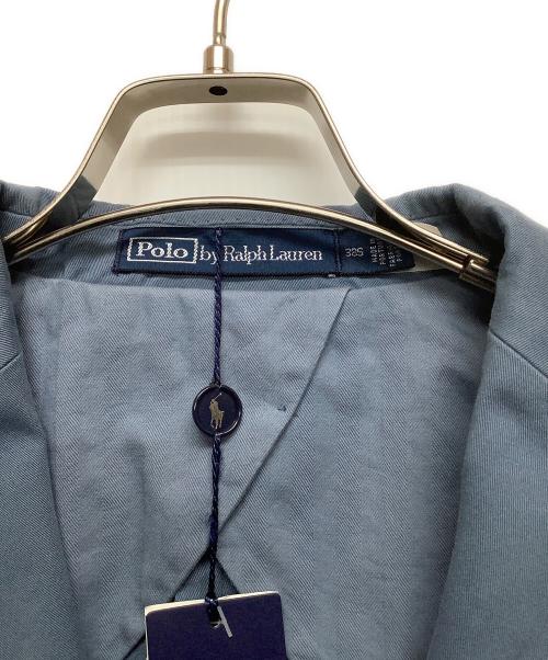 POLO RALPH LAUREN（ポロ・ラルフローレン）POLO RALPH LAUREN (ポロ・ラルフローレン) テーラードジャケット ブルー サイズ:38Sの古着・服飾アイテム