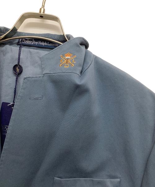 POLO RALPH LAUREN（ポロ・ラルフローレン）POLO RALPH LAUREN (ポロ・ラルフローレン) テーラードジャケット ブルー サイズ:38Sの古着・服飾アイテム