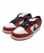 NIKEナイキ）の古着「NIKE ローカットスニーカー　SB DUNK PRO」｜レッド×ホワイト