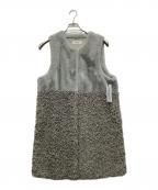 LIGNAGGIOリナージオ）の古着「ロングジレベスト」｜グレー