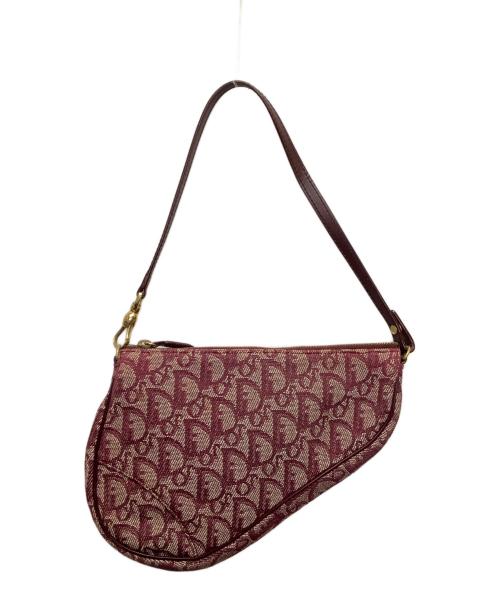 Christian Dior（クリスチャン ディオール）Christian Dior (クリスチャン ディオール) サドルポーチ レッドの古着・服飾アイテム