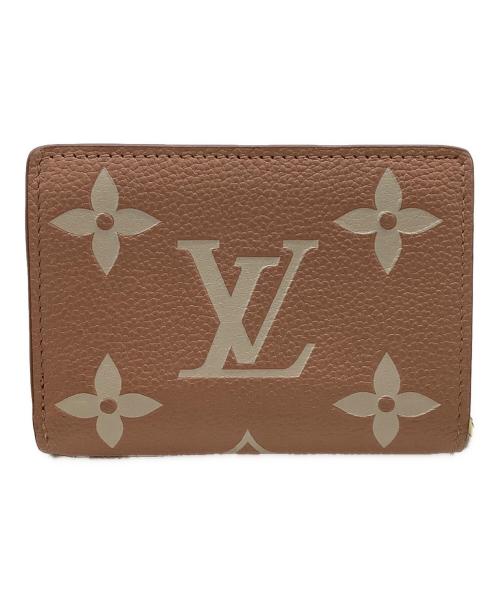 LOUIS VUITTON（ルイ ヴィトン）LOUIS VUITTON (ルイ ヴィトン) ポルトフォイユ・クレア ピンクの古着・服飾アイテム