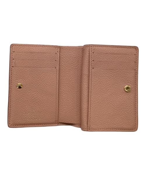 LOUIS VUITTON（ルイ ヴィトン）LOUIS VUITTON (ルイ ヴィトン) ポルトフォイユ・クレア ピンクの古着・服飾アイテム