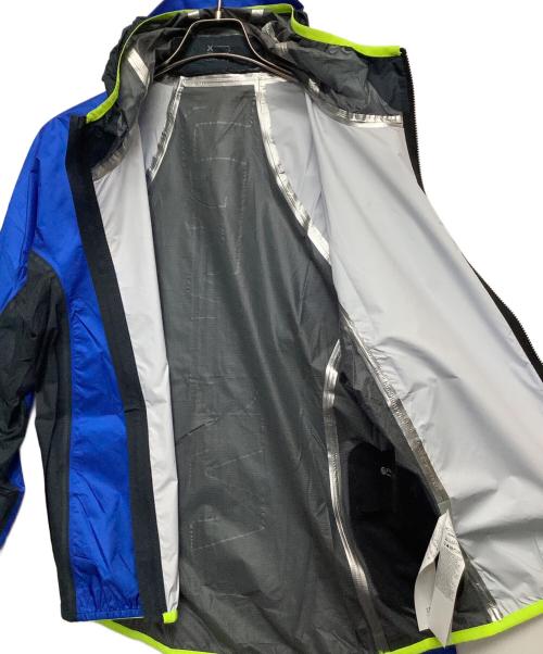 MONTURA（モンチュラ）MONTURA (モンチュラ) レインウェア ブルー×ブラック サイズ:Sの古着・服飾アイテム