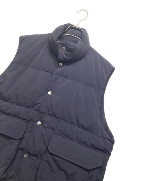 New Era（ニューエラ）New Era (ニューエラ) ナイロンパフベスト ネイビー サイズ:Mサイズの古着・服飾アイテム