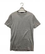 BURBERRY BLACK LABELバーバリーブラックレーベル）の古着「Vネックカットソー」｜グレー