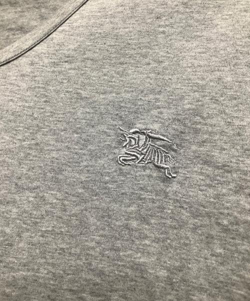 BURBERRY BLACK LABEL（バーバリーブラックレーベル）BURBERRY BLACK LABEL (バーバリーブラックレーベル) Vネックカットソー グレー サイズ:3の古着・服飾アイテム