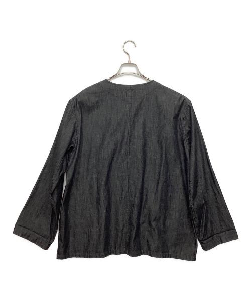 POST O'ALLS（ポストオーバーオールズ）POST O'ALLS (ポストオーバーオールズ) チャイナジャケット　POST O’ALLS グレー サイズ:Lの古着・服飾アイテム