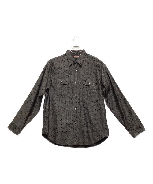 SUGAR CANE（シュガーケーン）SUGAR CANE (シュガーケーン) 長袖シャツ　SUGAR CANE  グレー サイズ:Lの古着・服飾アイテム