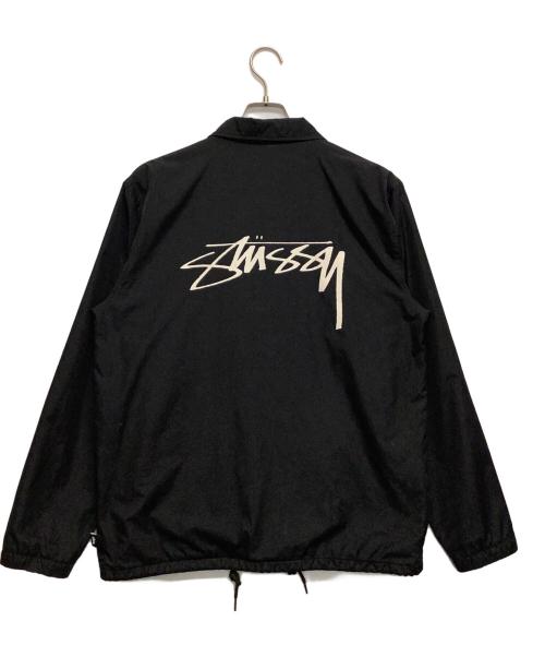 stussy（ステューシー）stussy (ステューシー) コーチジャケット ブラック サイズ:Mの古着・服飾アイテム