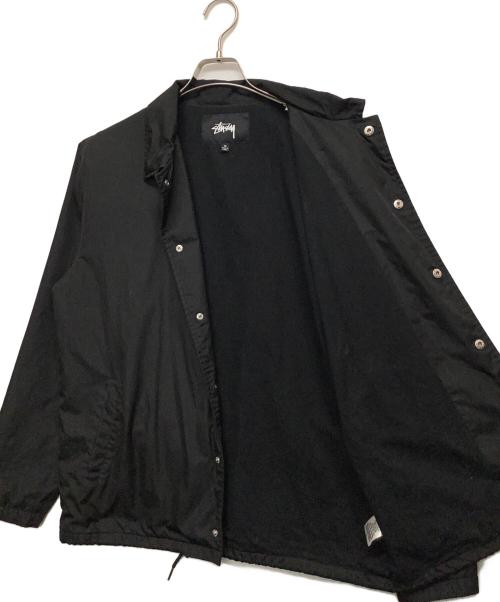 stussy（ステューシー）stussy (ステューシー) コーチジャケット ブラック サイズ:Mの古着・服飾アイテム