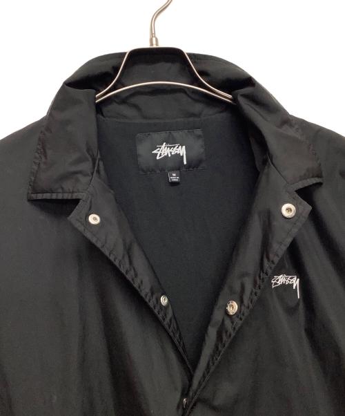 stussy（ステューシー）stussy (ステューシー) コーチジャケット ブラック サイズ:Mの古着・服飾アイテム