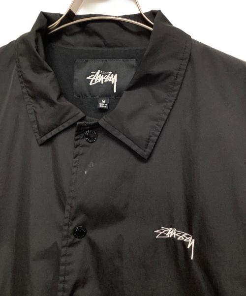 stussy（ステューシー）stussy (ステューシー) コーチジャケット ブラック サイズ:Mの古着・服飾アイテム