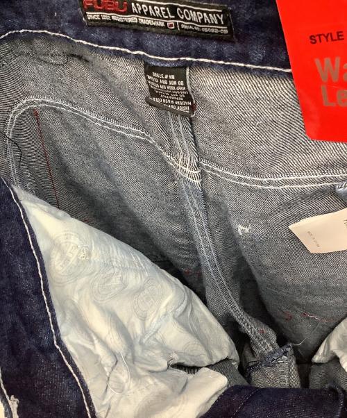FUBU（フブ）FUBU (フブ) デニムパンツ インディゴ サイズ:W28×L34 未使用品の古着・服飾アイテム