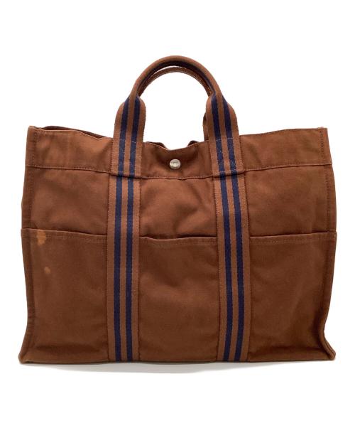 HERMES（エルメス）HERMES (エルメス) ハンドバッグ ブラウンの古着・服飾アイテム