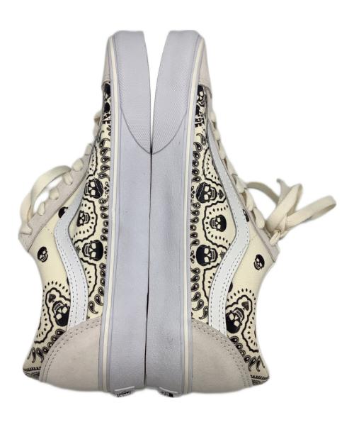 VANS（ヴァンズ）VANS (バンズ) スニーカー ホワイト×ベージュ サイズ:26cmの古着・服飾アイテム