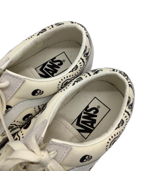 VANS（ヴァンズ）VANS (バンズ) スニーカー ホワイト×ベージュ サイズ:26cmの古着・服飾アイテム