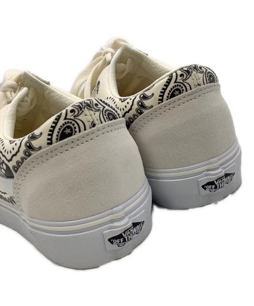 VANS（ヴァンズ）VANS (バンズ) スニーカー ホワイト×ベージュ サイズ:26cmの古着・服飾アイテム