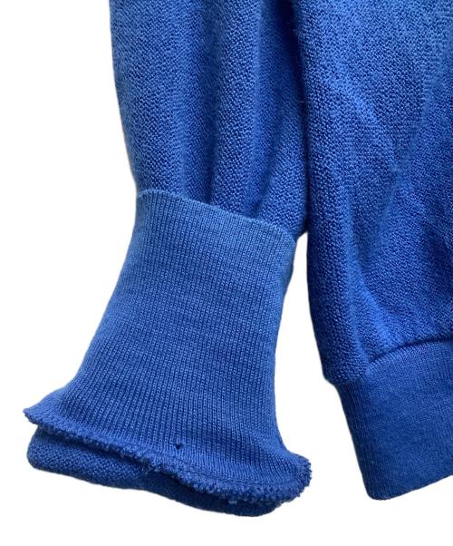 JOCKEY（ジョッキー）JOCKEY (ジョッキー) アクリルニットカーディガン ブルー サイズ:Lの古着・服飾アイテム