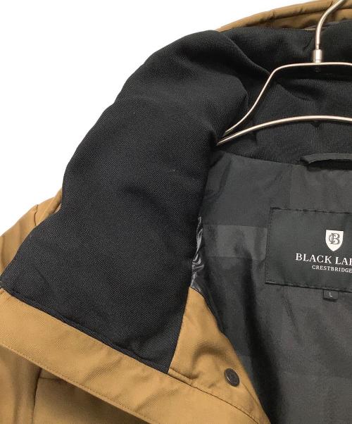 BLACK LABEL CRESTBRIDGE（ブラックレーベル クレストブリッジ）BLACK LABEL CRESTBRIDGE (ブラックレーベル クレストブリッジ) ダウンジャケット ブラウン サイズ:Lの古着・服飾アイテム