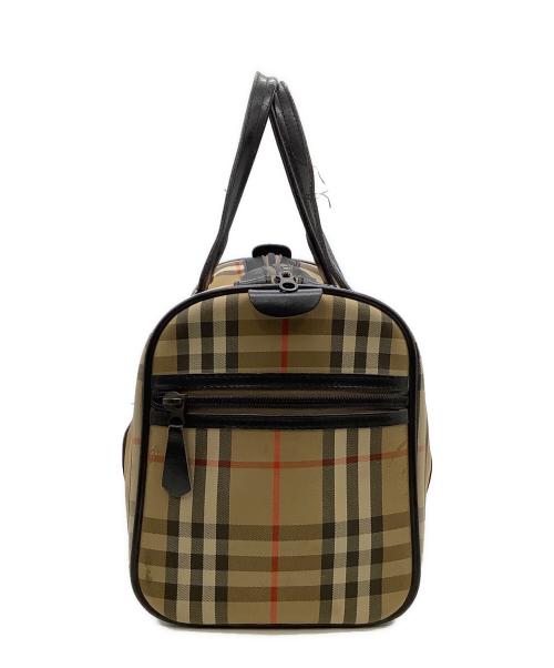 Burberry's（バーバリーズ）Burberry's (バーバリーズ) ボストンバッグ ブラウンの古着・服飾アイテム