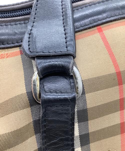 Burberry's（バーバリーズ）Burberry's (バーバリーズ) ボストンバッグ ブラウンの古着・服飾アイテム