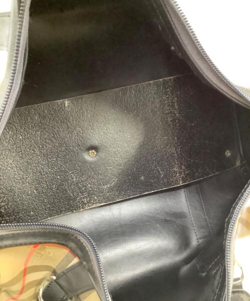 Burberry's（バーバリーズ）Burberry's (バーバリーズ) ボストンバッグ ブラウンの古着・服飾アイテム