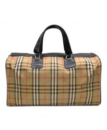 Burberry's（バーバリーズ）の古着「ボストンバッグ」｜ブラウン