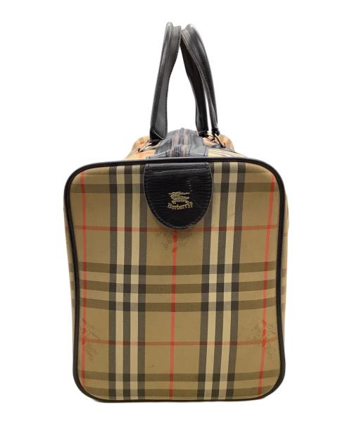 Burberry's（バーバリーズ）Burberry's (バーバリーズ) ボストンバッグ ブラウンの古着・服飾アイテム