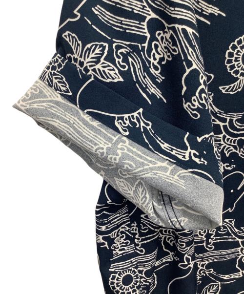 TAKEO KIKUCHI（タケオキクチ）TAKEO KIKUCHI (タケオキクチ) 半袖シャツ ネイビー サイズ:XLの古着・服飾アイテム