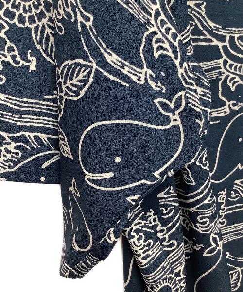 TAKEO KIKUCHI（タケオキクチ）TAKEO KIKUCHI (タケオキクチ) 半袖シャツ ネイビー サイズ:XLの古着・服飾アイテム