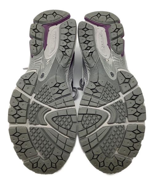 NEW BALANCE（ニューバランス）NEW BALANCE (ニューバランス) ローカットスニーカー シルバー×パープル サイズ:27cmの古着・服飾アイテム