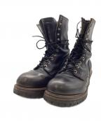 RED WINGレッドウィング）の古着「RED WING ワークブーツ」｜ブラック