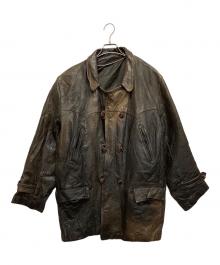 その他ブランド（ソノタブランド）の古着「レザージャケット」｜ブラウン