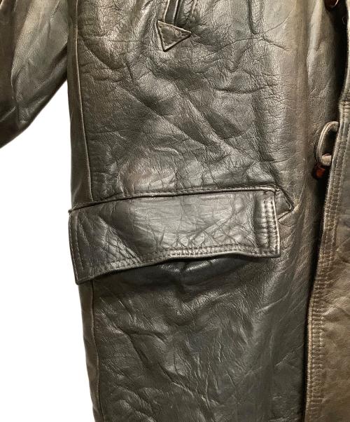 その他ブランド（ソノタブランド）その他ブランド (ソノタブランド) レザージャケット ブラウン サイズ:ＸLの古着・服飾アイテム