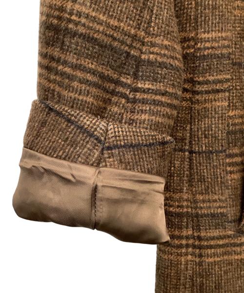 417 by EDIFICE（417 バイ エディフィス）417 by EDIFICE (417 バイ エディフィス) スタンドネックコート ブラウン サイズ:Mの古着・服飾アイテム