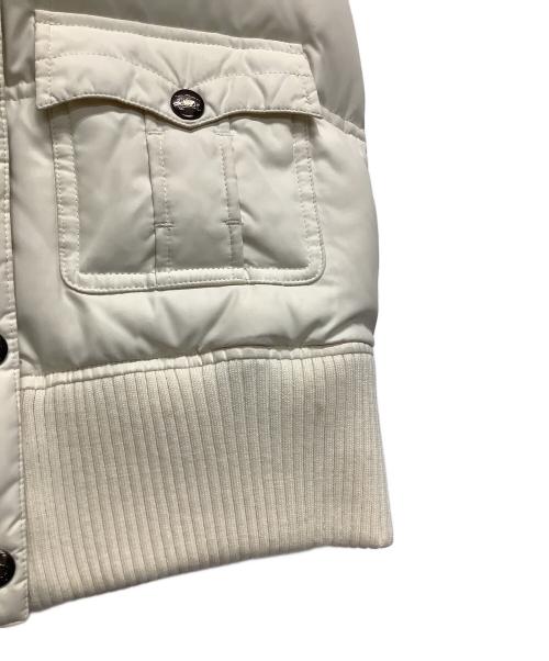 BURBERRY BLUE LABEL（バーバリー ブルー レーベル）BURBERRY BLUE LABEL (バーバリーブルーレーベル) ダウンベスト ホワイト サイズ:38の古着・服飾アイテム