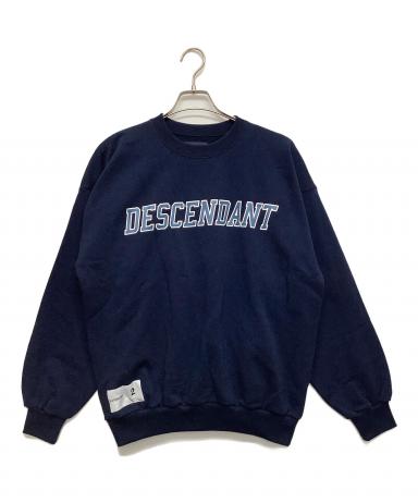 DESCENDANT ディセンダント スウェット S 青 【古着】【中古】【送料無料】 1006621680958006_01_1423w.jpeg