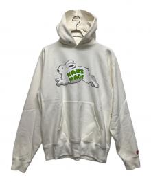 HUMAN MADE×KAWS（ヒューマンメイド×カウズ）の古着「プルオーバーパーカー」｜ホワイト