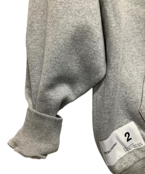 DESCENDANT（ディセンダント）DESCENDANT (ディセンダント) プルオーバーパーカー グレー サイズ:2の古着・服飾アイテム