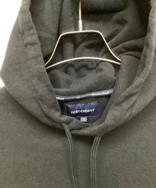 DESCENDANT（ディセンダント）DESCENDANT (ディセンダント) プルオーバーパーカー ブラック サイズ:3の古着・服飾アイテム