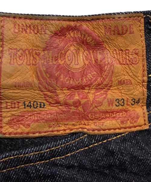 TOYS MCCOY（トイズマッコイ）TOYS MCCOY (トイズマッコイ) セルビッチデニムパンツ ブルー サイズ:W33の古着・服飾アイテム