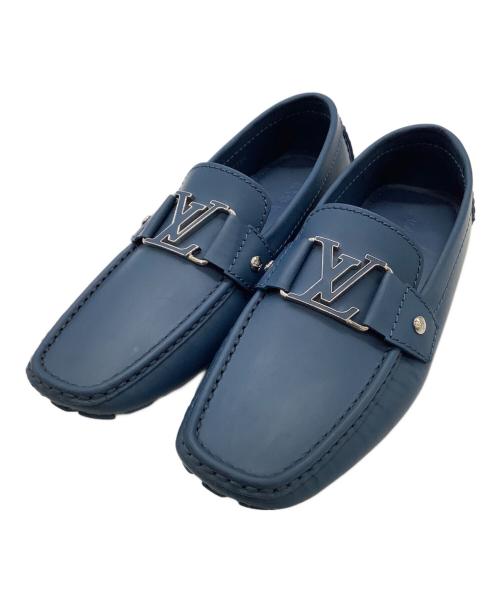 LOUIS VUITTON（ルイ ヴィトン）LOUIS VUITTON (ルイ ヴィトン) ドライビングシューズ ブルー サイズ:6の古着・服飾アイテム