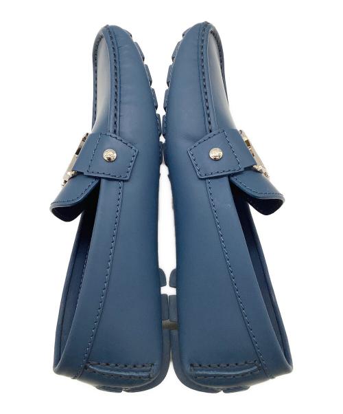 LOUIS VUITTON（ルイ ヴィトン）LOUIS VUITTON (ルイ ヴィトン) ドライビングシューズ ブルー サイズ:6の古着・服飾アイテム