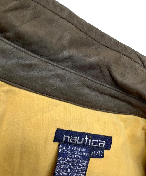 NAUTICA（ノーティカ）NAUTICA (ノーティカ) ウールジャケット ネイビー×グリーン サイズ:XLの古着・服飾アイテム