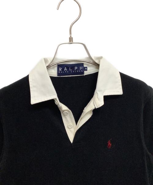 RALPH LAUREN（ラルフローレン）RALPH LAUREN (ラルフローレン) ポロシャツワンピース ネイビー サイズ:Mの古着・服飾アイテム