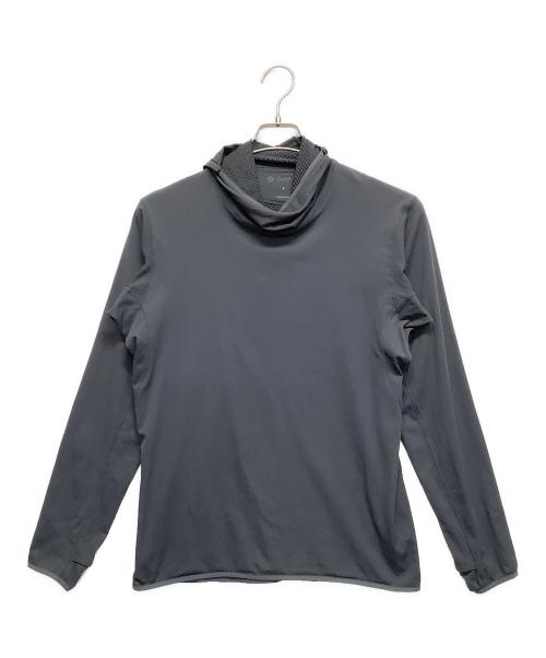 GOLDWIN（ゴールドウイン）GOLDWIN (ゴールドウイン) ブリーザブルドライエアーフリースフーディー グレー サイズ:Mの古着・服飾アイテム