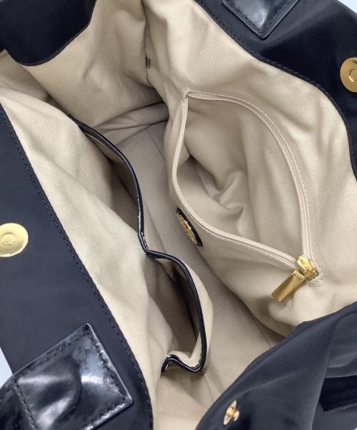 TORY BURCH（トリーバーチ）TORY BURCH (トリーバーチ) ハンドバッグ ブラックの古着・服飾アイテム