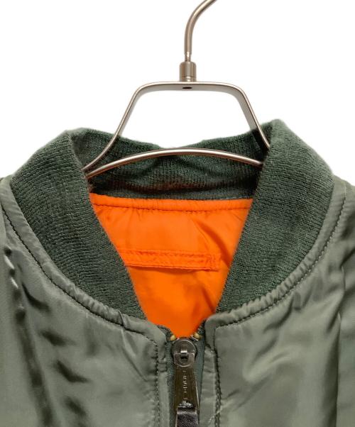 ALPHA（アルファ）ALPHA (アルファ) MA-1ジャケット オリーブ サイズ:mediumの古着・服飾アイテム