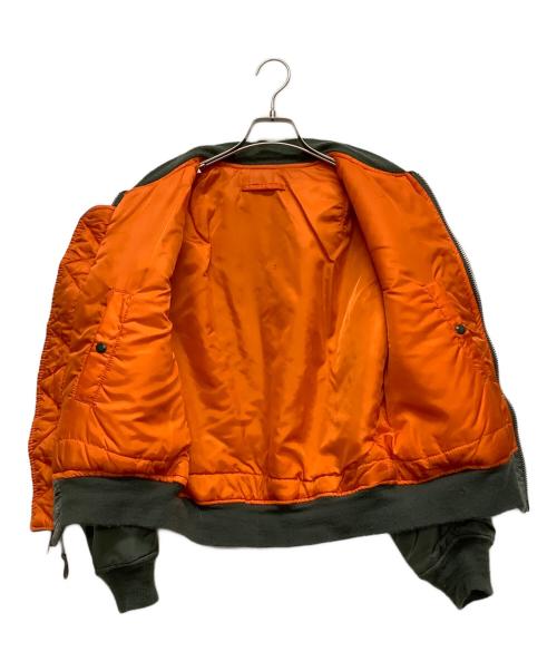 ALPHA（アルファ）ALPHA (アルファ) MA-1ジャケット オリーブ サイズ:mediumの古着・服飾アイテム